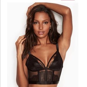 Victoria’s Secret Very Sexy Black Lace Bustier